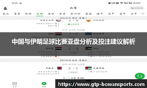 中国与伊朗足球比赛亚盘分析及投注建议解析